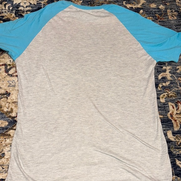 Luckybird Clothing Short Sleeve Gray/Blue Pet Rescue Mel’s Rescue T-Shirt Lg WMN - Picture 10 of 10